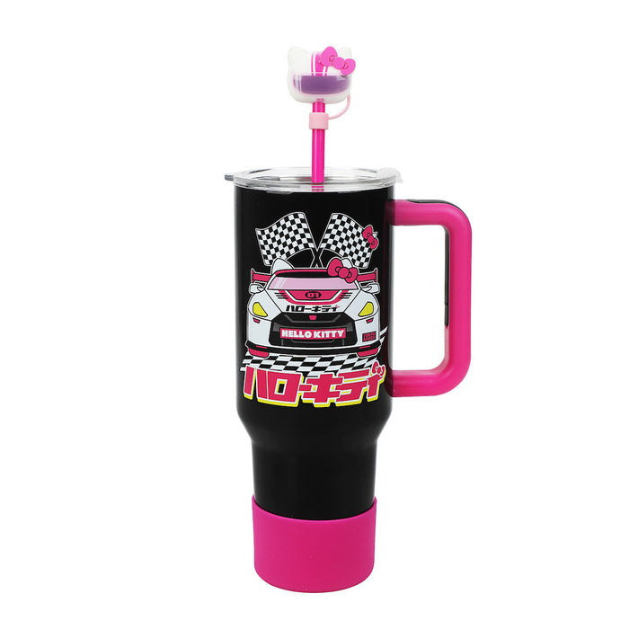 Sanrio - Hello Kitty Tokyo Speed & Straw Cover 40 oz. Stainless Steel Tumbler