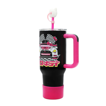 Sanrio - Hello Kitty Tokyo Speed & Straw Cover 40 oz. Stainless Steel Tumbler