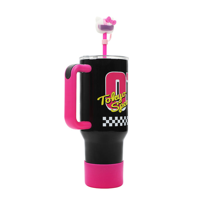 Sanrio - Hello Kitty Tokyo Speed & Straw Cover 40 oz. Stainless Steel Tumbler