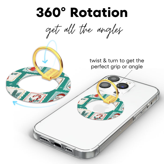 Santa's Stamps MagSafe Phone Ring