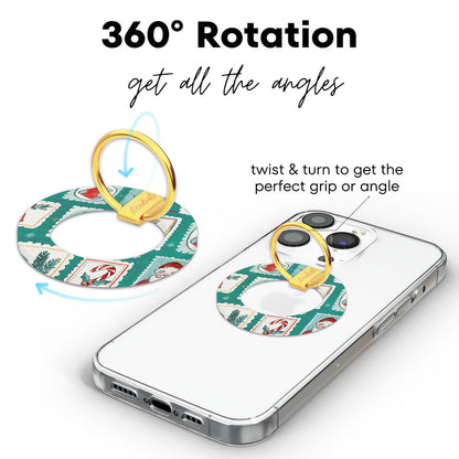 Santa's Stamps MagSafe Phone Ring
