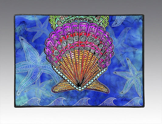 Scallop Shells Door Mat
