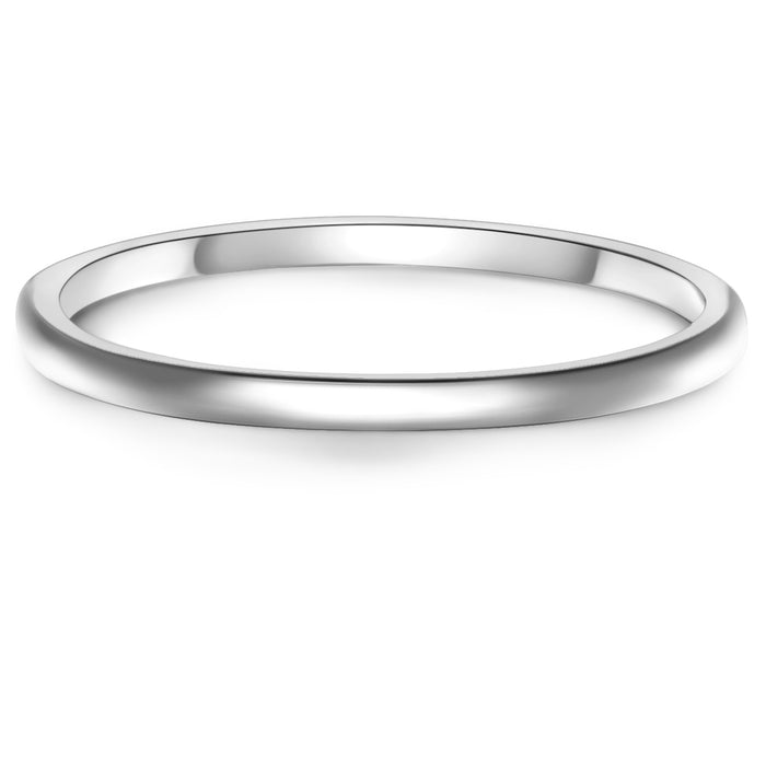 Schlichter Ring silber
