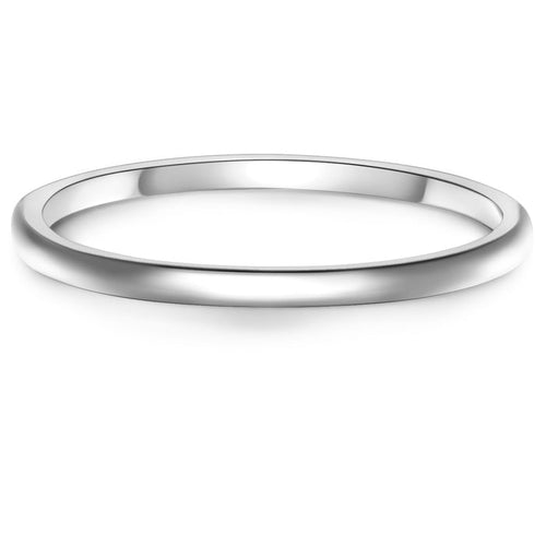Schlichter Ring silber