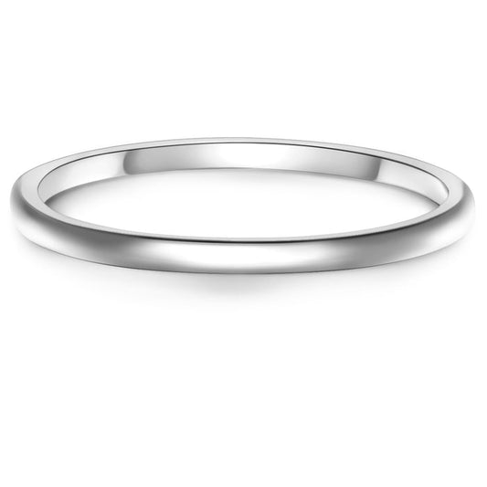 Schlichter Ring silber