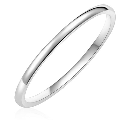 Schlichter Ring silber