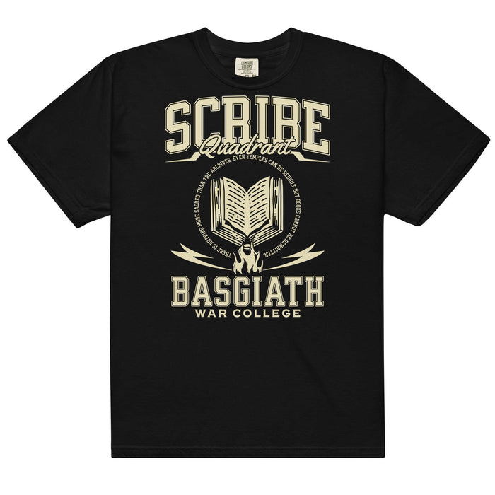 Scribe Quadrant Tee Shirt - The Bean Workshop - box tee, fourth wing, rebecca yarros