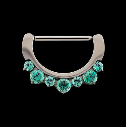 14G (1.6mm) / 14mm (9/16") / Fancy Light Green