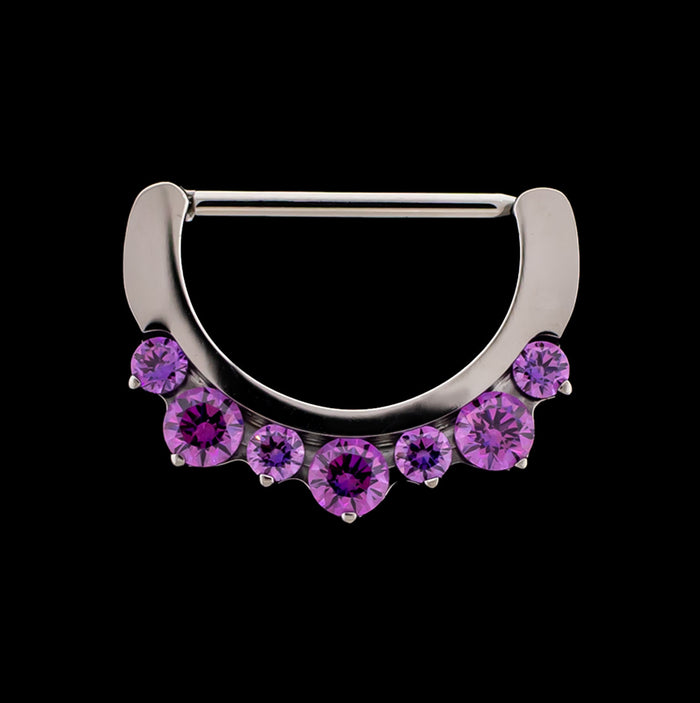 14G (1.6mm) / 14mm (9/16") / Fancy Purple