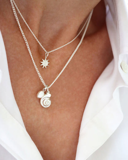 Shell & Pearl halsband | 9225 silver