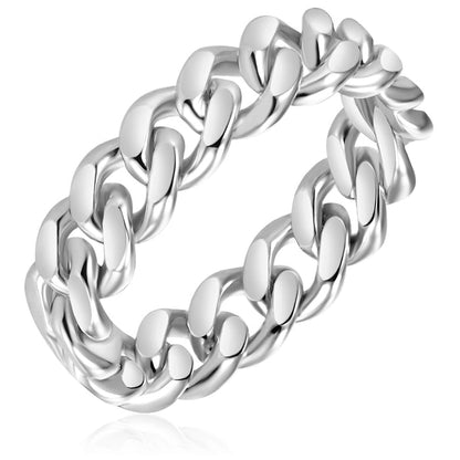 Silber Ring Chain