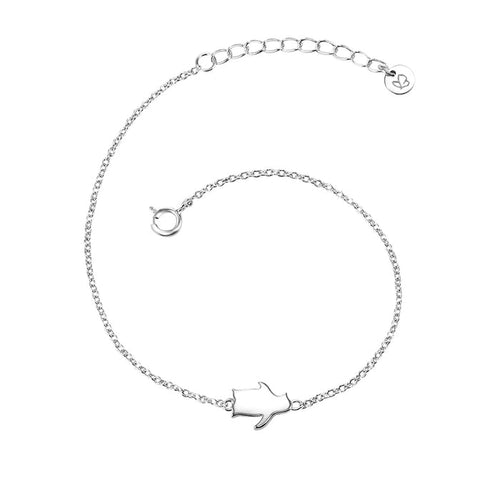 Silberarmband Pinguin