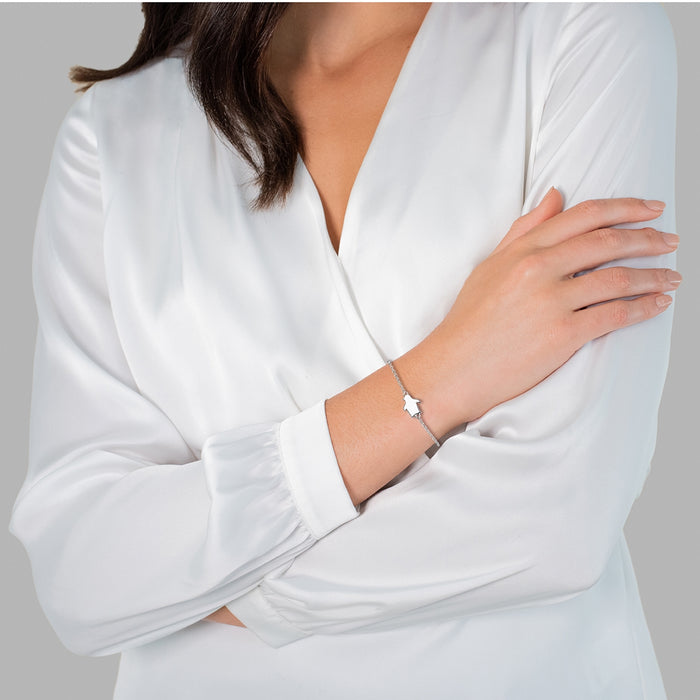Silberarmband Pinguin