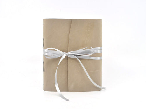 Silver Dollar One of a Kind Leather Journal