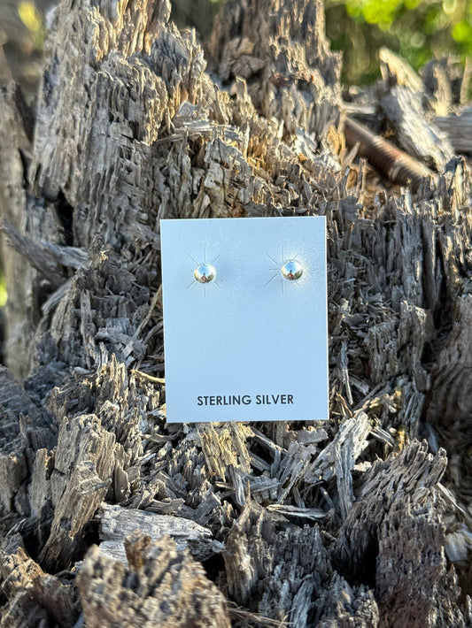 Simple Sterling Silver Studs