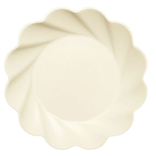 Sophistiplate Party Simply Eco Dinner Plates - Cream