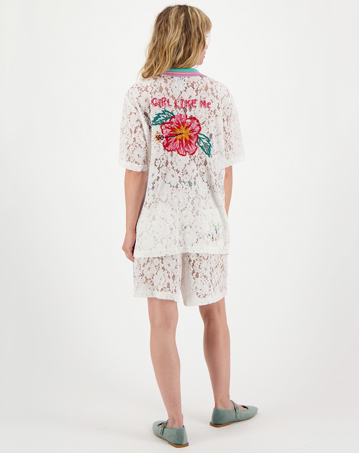 Sky Lace Shorts