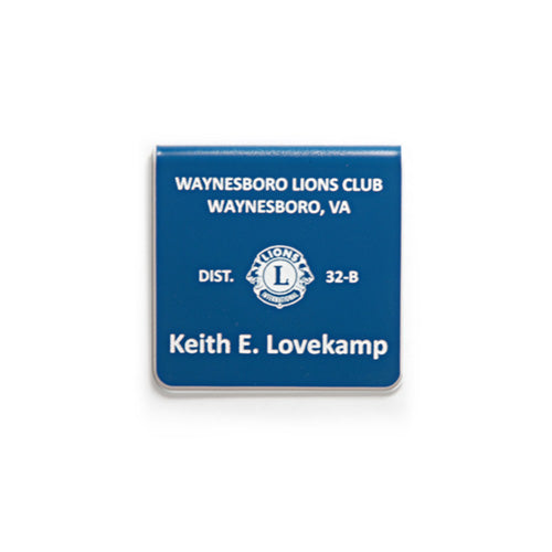 SLIP ON BADGE