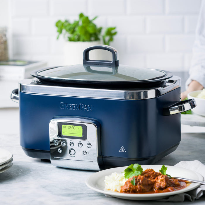 CC009379-001 - Slow Cooker Slow Cooker Oxford Blue, 6L - Product Image 4