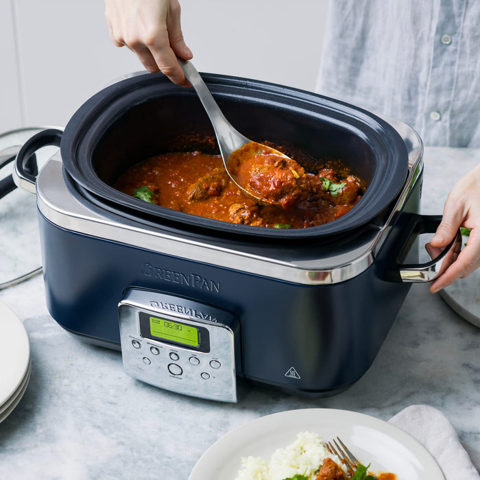 CC009379-001 - Slow Cooker Slow Cooker Oxford Blue, 6L - Product Image 7