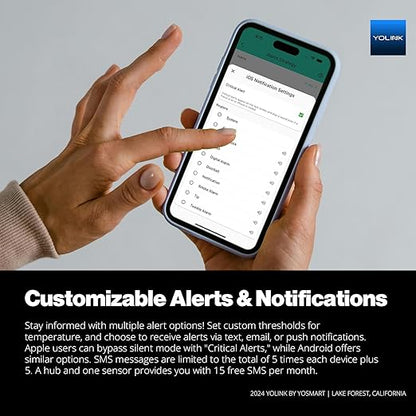 customizable alerts and notifications