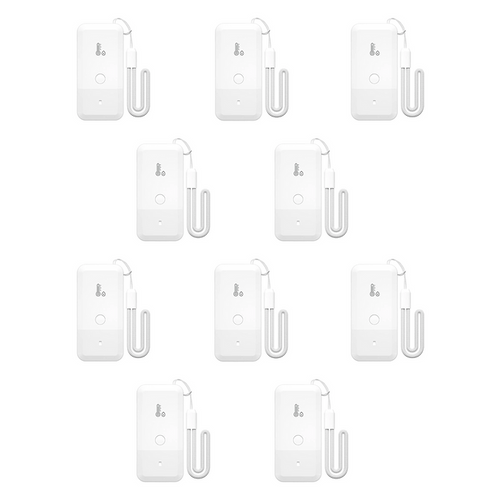 10-pack of smart wireless thermometer hygrometers.