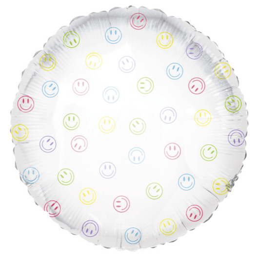 Havin a Party Balloons Smile Face Multi