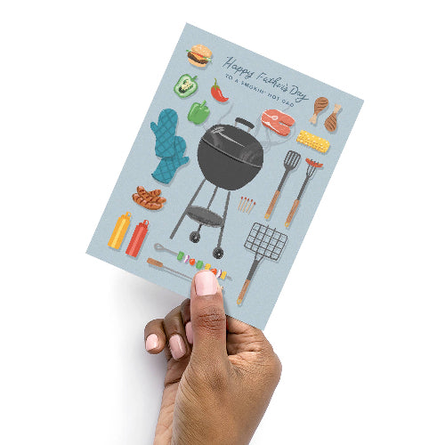 Inklings Paperie Smokin' Hot Dad Father's Day Card