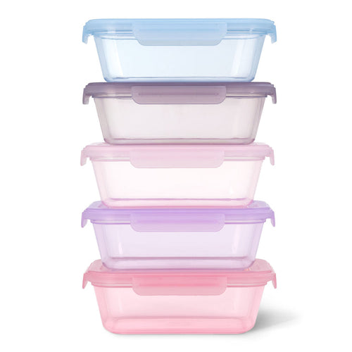 Snap & Nest Meal Prep Containers, Set of 5