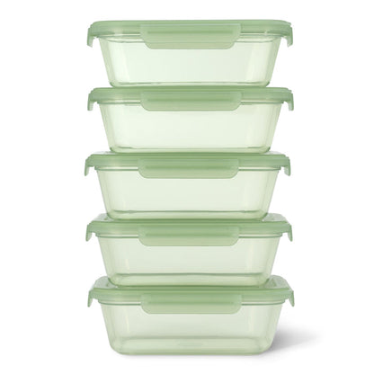 Snap & Nest Meal Prep Containers, Set of 5