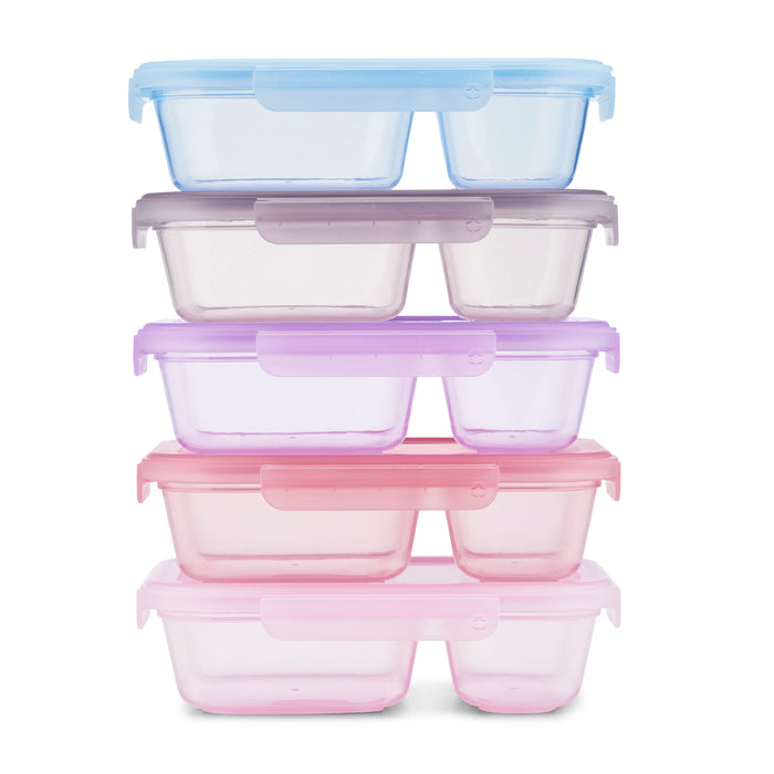 Snap & Nest Meal Prep Containers, Set of 5