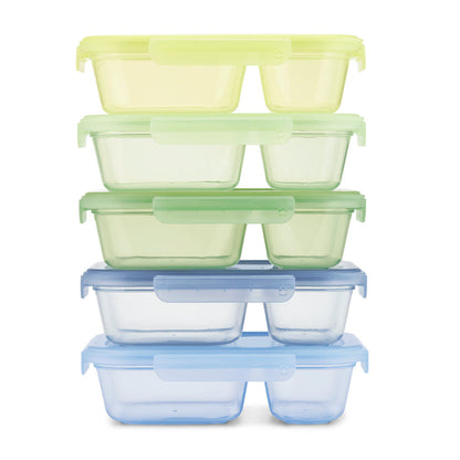 Snap & Nest Meal Prep Containers, Set of 5