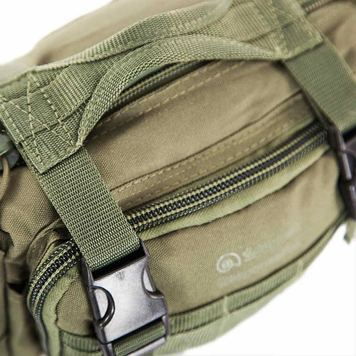 snugpak olive green response pak grab handle