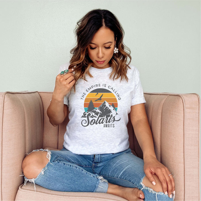 Solaris Awaits T-Shirt - The Bean Workshop - air awakens, elise kova, t-shirt