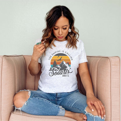 Solaris Awaits T-Shirt - The Bean Workshop - air awakens, elise kova, t-shirt