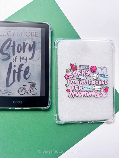 Sorry I'm All Booked for Summer E Reader Case