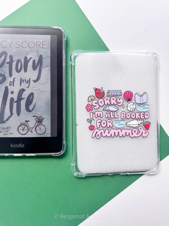 Sorry I'm All Booked for Summer E Reader Case