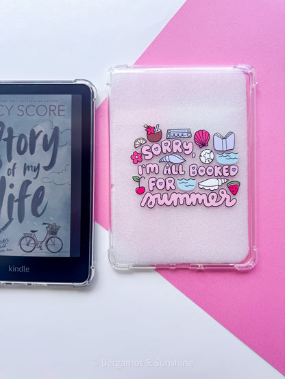 Sorry I'm All Booked for Summer E Reader Case