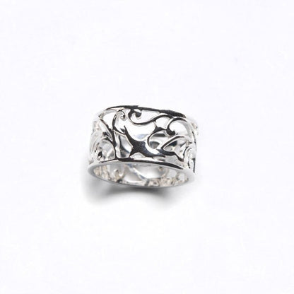 Southern Gates Sterling Silver Courtyard Bird Ring