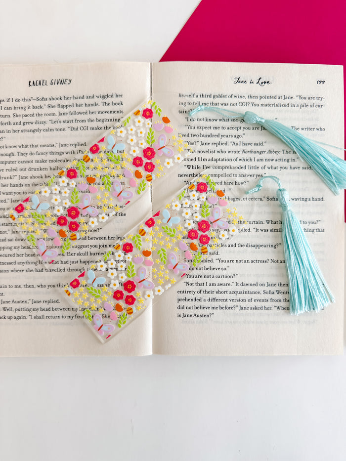 Spring is in the Air E reader Case and/or Bookmark [Combined Listing]
