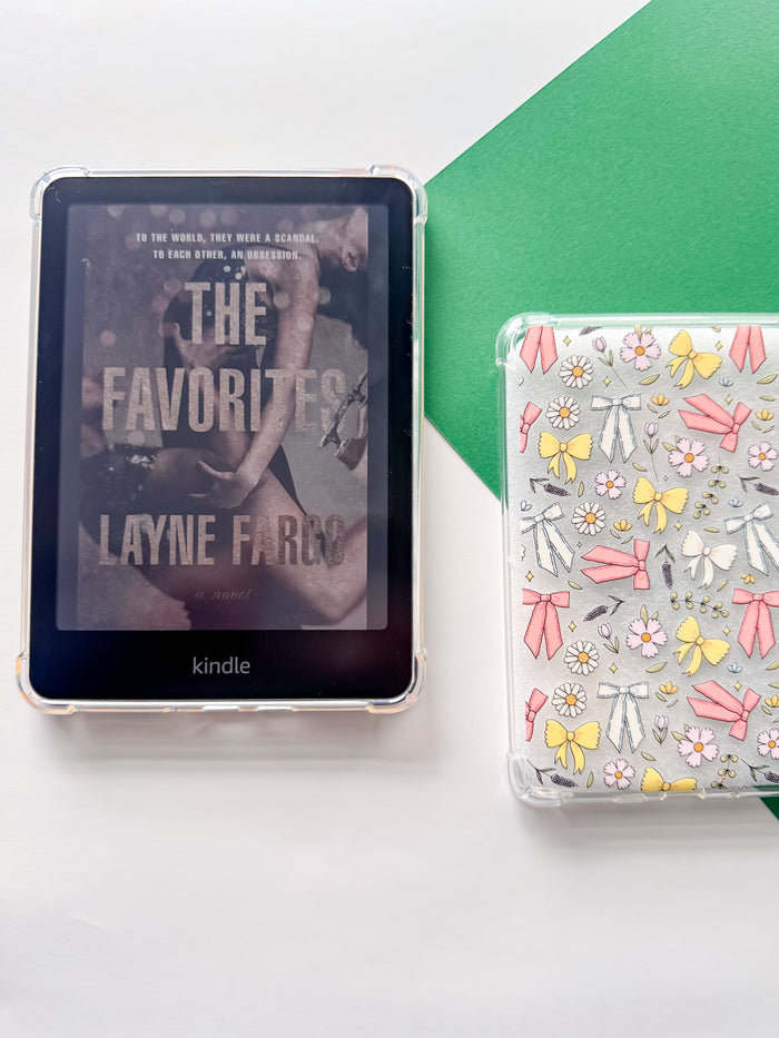 Springtime Bows and Flowers E reader Case