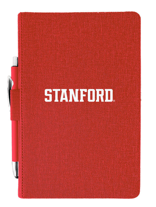 Stanford Journal with Pen - Wordmark