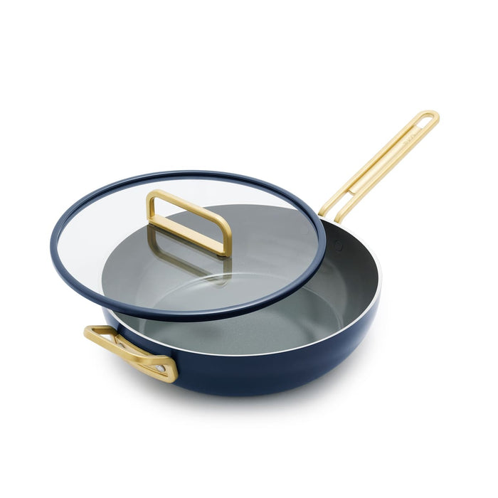 CC009464-102 - Tucci Stanley Tucci Ceramic Non-Stick 29cm Stanley Pan Junior Marino Blue - Product Image 1