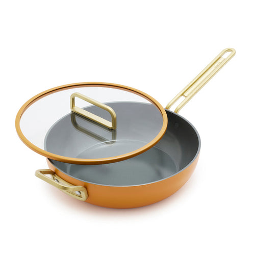 Stanley Tucci™<br> Ceramic Non-Stick 29cm Stanley Pan Junior | Roma Gold