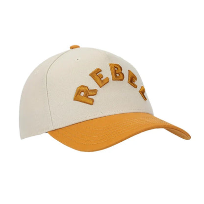 Star Wars - Rebel Men's Off-white & Orange A-Frame Snapback Hat