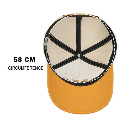Star Wars - Rebel Men's Off-white & Orange A-Frame Snapback Hat