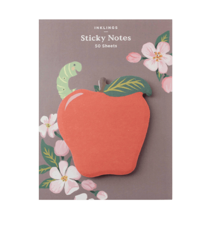 Inklings Paperie Sticky Notes - Apple