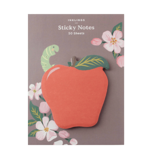 Inklings Paperie Sticky Notes - Apple