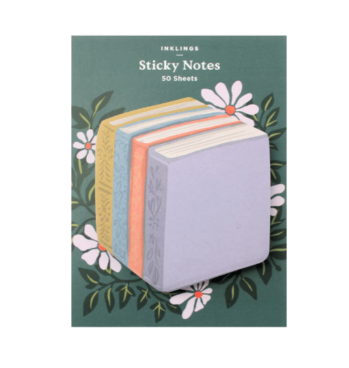 Inklings Paperie Sticky Notes - Book Stack
