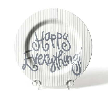 Stone Skinny Stripe Big Happy Everything Round Platter
